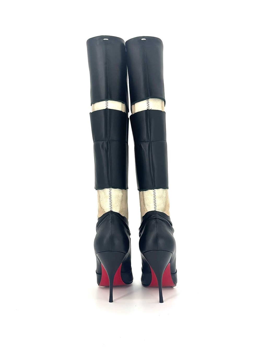 Christian Louboutin x Maison Margiela Xrismarteen 100 Knee High Boots 36 - Picture 4 of 12